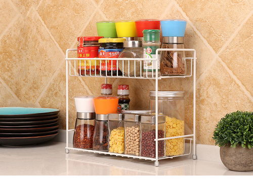 廚欲無限 家居浴室與廚房收納利器——雙層調料架
